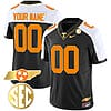 Custom Tennessee Jersey Name and Number “Checkerboard” College Football Stitched Alternate Black Gold