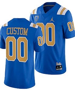 Custom UCLA Bruins Jersey Name and Number Blue College Football Uniform