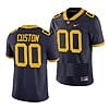 Custom West Virginia Jersey Name And Number College Football Navy Game Uniform