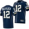 Dominick Blaylock Jersey #12 Georgia Tech Yellow Jackets 2023 Premier Football Uniform Navy