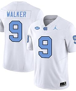 Devontez Walker Jersey #9 North Carolina Tar Heels Vapor Limited College Football White