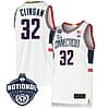 Donovan Clingan Jersey #31 UConn Huskies 2023 National Champions College Basketball White