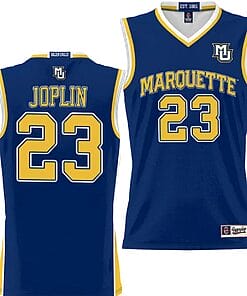 David Joplin Jersey #23 Marquette Golden Eagles NIL Basketball Lightweight Navy