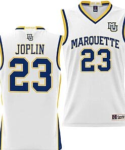David Joplin Jersey #23 Marquette Golden Eagles NIL Basketball Lightweight White