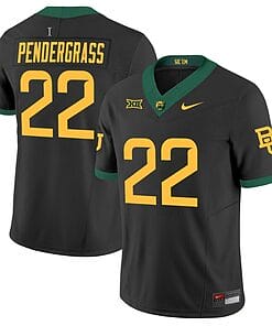 Dawson Pendergrass Jersey #22 Baylor Bears Vapor Limited College Football All Stitched Black