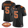 DJ Uiagalelei Jersey #5 Clemson Tigers Vapor Limited Acc Patch College Football Stitched Black