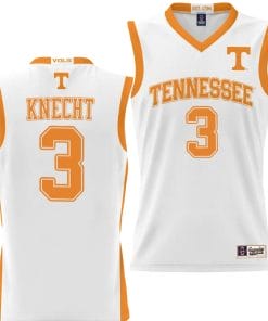 Dalton Knecht Jersey #3 Tennessee Volunteers NIL College Basketball Lightweight White