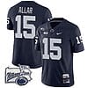 Drew Allar Jersey #15 Penn State Nittany Lions PSU Patch College Football All Stitched Navy
