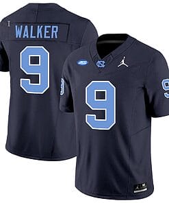Devontez Walker Jersey #9 North Carolina Tar Heels Vapor Limited College Football Navy