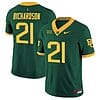 Dominic Richardson Jersey #21 Baylor Bears Vapor Limited College Football All Stitched Green