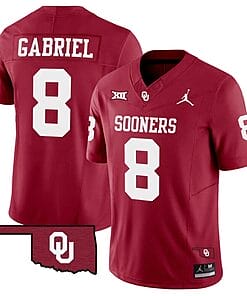 Dillon Gabriel Jersey #8 Oklahoma Sooners Vapor Limited College Football Stitched Red