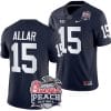 Drew Allar Jersey #15 Penn State Peach Bowl Patch 2024 College Football Navy