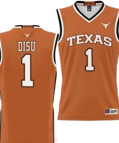 Dylan Disu Jersey #1 Texas Longhorns NIL College Basketball Lightweight Orange