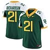 Dominic Richardson Jersey #21 Baylor Bears Vapor Limited College Football All Stitched Green Alternate