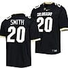 Deion Smith Jersey #20 Colorado Buffaloes College Football Untouchable Replica Black