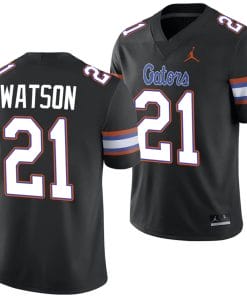 Desmond Watson Jersey #21 Florida Gators Alternate College Football 2023-24 Black