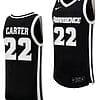 Devin Carter Jersey #22 Providence Friars Replica College Basketball Black Uniform
