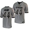 Devin Grant Jersey #44 Colorado Buffaloes College Football Untouchable Game Grey