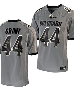Devin Grant Jersey #44 Colorado Buffaloes College Football Untouchable Game Grey