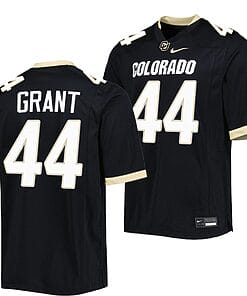 Devin Grant Jersey #44 Colorado Buffaloes College Football Untouchable Replica Black