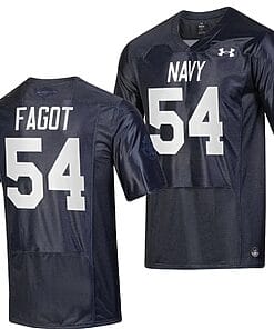 Diego Fagot Jersey #54 Navy Midshipmen Silent Service Replica College Football Navy