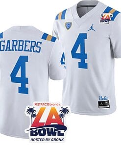Ethan Garbers Jersey #4 UCLA Bruins 2023 LA Bowl College Football White