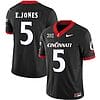 Emory Jones Jersey #5 Cincinnati Bearcats Vapor Limited College Football All Stitched Black