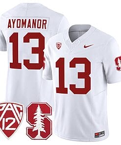 Elic Ayomanor Jersey #13 Stanford Cardinal Jersey Vapor Limited College Football White