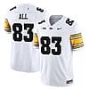 Erick All Jersey #83 Iowa Hawkeyes Vapor Limited College Football White