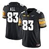 Erick All Jersey #83 Iowa Hawkeyes Vapor Limited College Football Black