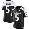 Emory Jones Jersey #5 Cincinnati Bearcats Vapor Limited College Football All Stitched Black Alternate