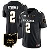 Emeka Egbuka Jersey #2 Ohio State Buckeyes College Football Stitched Special Vapor Limited Black