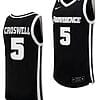 Ed Croswell Jersey #5 Providence Friars Replica College Basketball Black Uniform