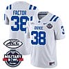 Factor Jersey #38 Duke Blue Devils Football Limited White - Military Bowl