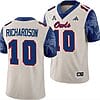 FAU Owls Daniel Richardson Jersey #10 Alternate Football Game Sand 2023