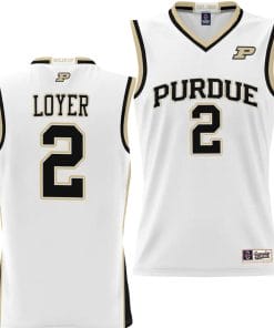 Fletcher Loyer Jersey #2 Purdue Boilermakers NIL College Basketball Lightweight White