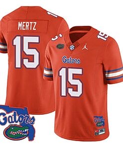 Graham Mertz Jersey #15 Florida Gators Vapor Limited College Football Orange