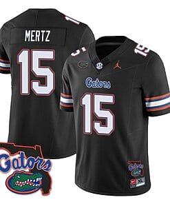 Graham Mertz Jersey #15 Florida Gators Vapor Limited College Football Black