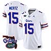 Graham Mertz Jersey #15 Florida Gators Vapor Limited Florida Map College Football White