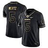 Graham Mertz Jersey #5 Wisconsin Badgers Gold Vapor College Football Black Gold