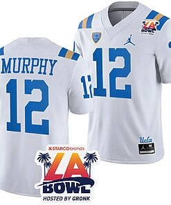 Grayson Murphy Jersey #12 UCLA Bruins 2023 LA Bowl College Football White