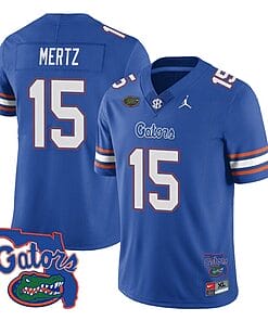 Graham Mertz Jersey #15 Florida Gators Vapor Limited College Football Royal