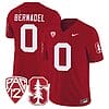 Gaethan Bernadel Jersey #0 Stanford Cardinal Jersey Vapor Limited College Football Crimson