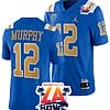 Grayson Murphy Jersey #12 UCLA Bruins 2023 LA Bowl College Football Blue