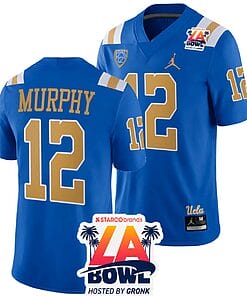 Grayson Murphy Jersey #12 UCLA Bruins 2023 LA Bowl College Football Blue