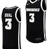 Garwey Dual Jersey #3 Providence Friars Replica College Basketball Black Uniform