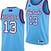 Holly Kersgieter Jersey #13 Kansas Jayhawks Basketball DRIP Alternate 2023-24 Baby Blue