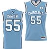 Harrison Ingram Jersey #55 UNC Tar Heels NIL College Basketball Lightweight Blue