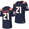 Illinois Fighting Illini Nicario Harper Jersey #21 College Football Stitched Navy 2023