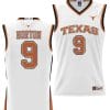Ithiel Horton Jersey #9 Texas Longhorns NIL College Basketball Lightweight White